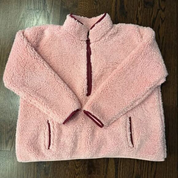 Summersalt cozy high pile deep pile fleece pullover - size L - Picture 1 of 5